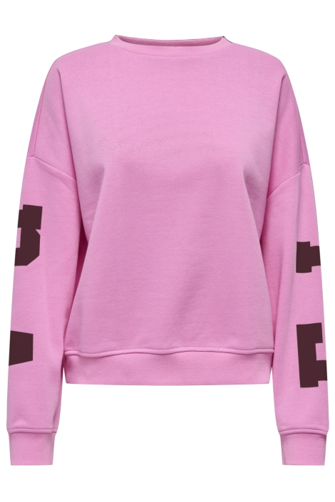 Only roze dames sweater | Vooraanzicht