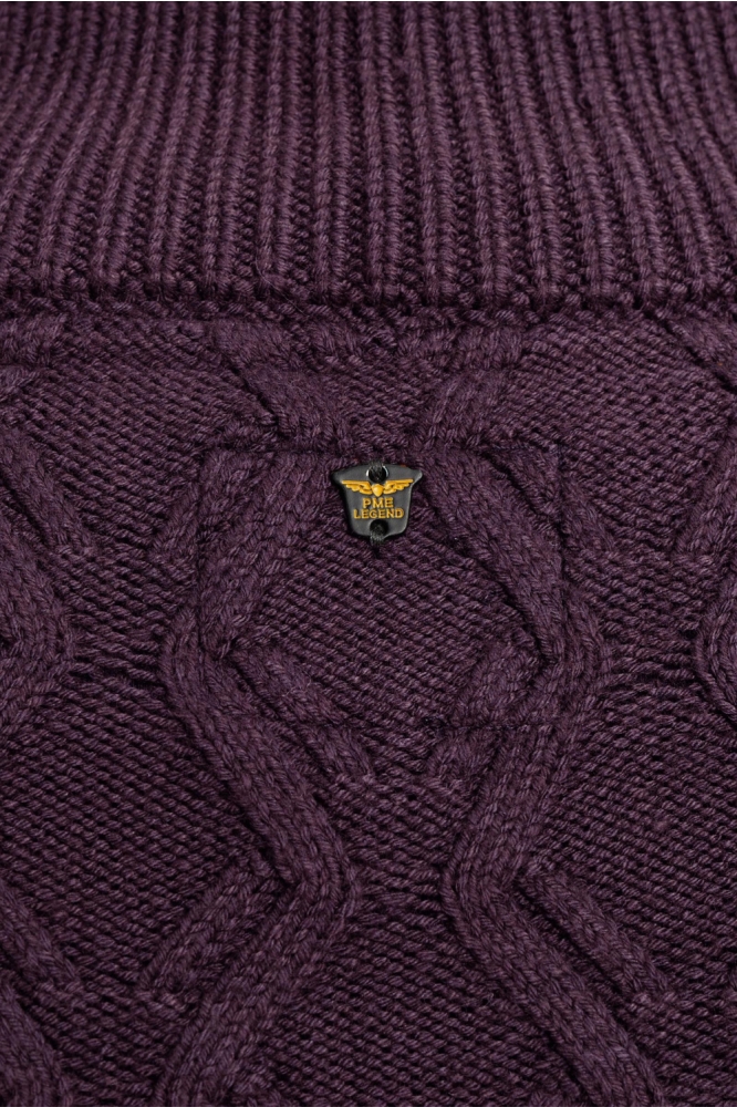 PME legend paarse heren trui | Close up