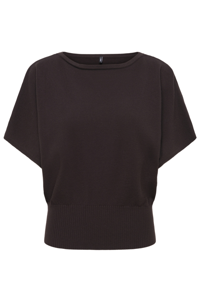 Only bruine dames trui | Vooraanzicht