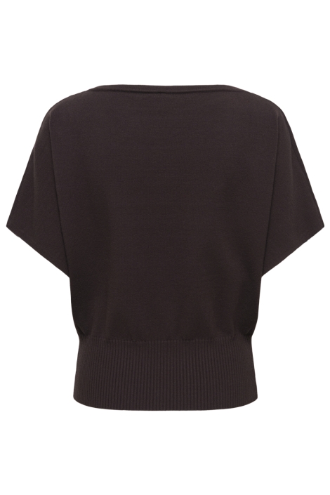Only bruine dames trui | Achteraanzicht
