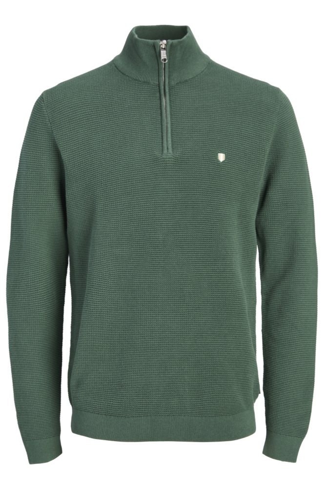 Jack & Jones groene heren trui | Vooraanzicht