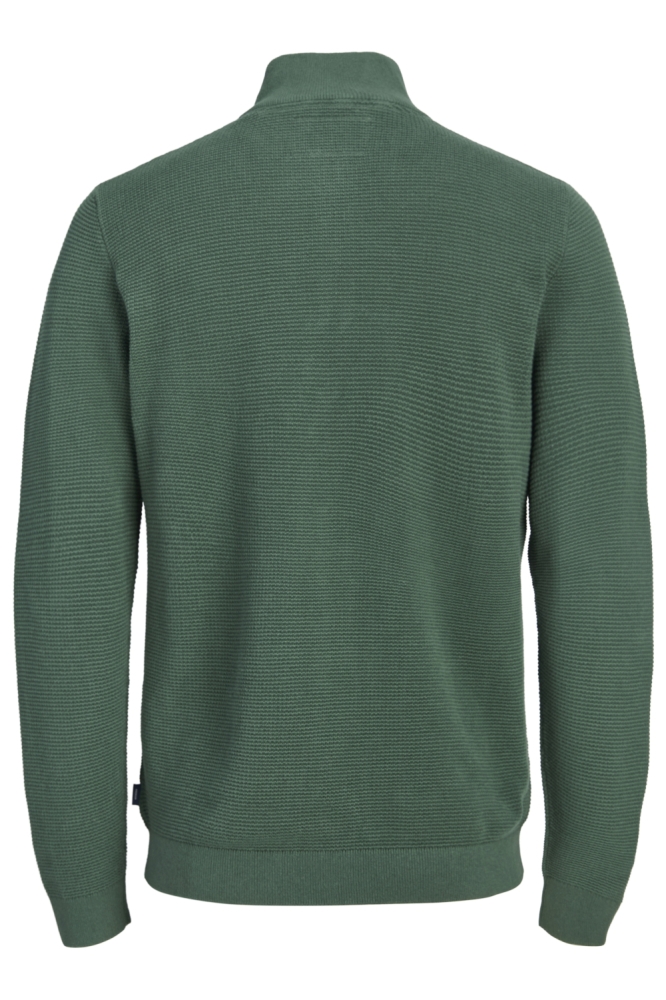 Jack & Jones groene heren trui | Achteraanzicht