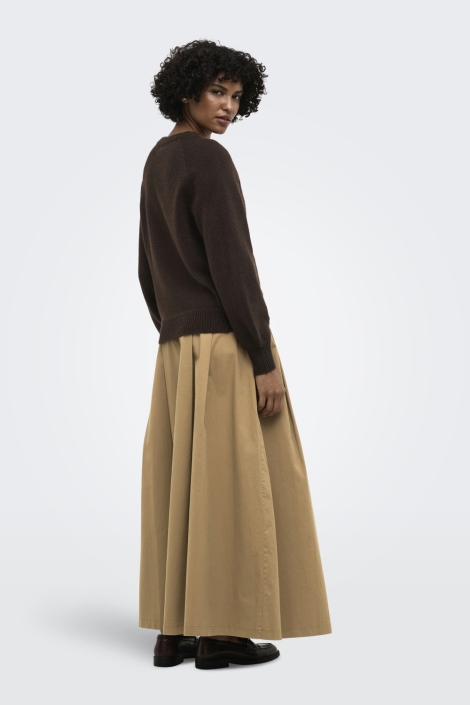 Only bruine dames trui | Model