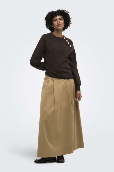 Only bruine dames trui | Model