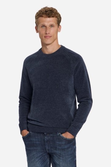 NO-EXCESS Trui CHENILLE TRUI 33210850SN 178 Dark Night