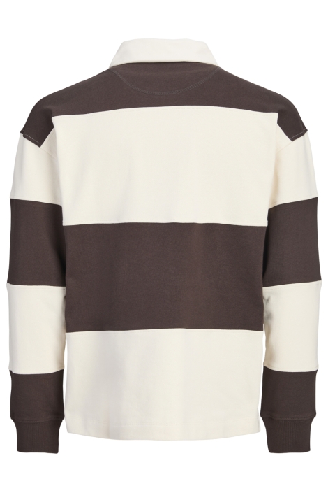 Jack & Jones bruine heren polo | Achteraanzicht