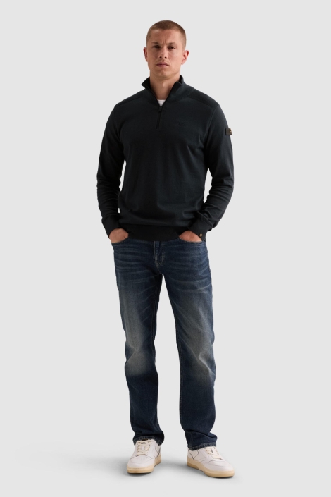 PME legend blauwe heren trui | Model