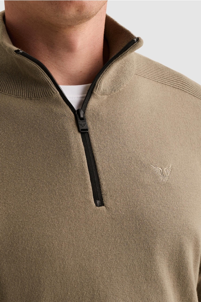 PME legend groene heren trui | Close up