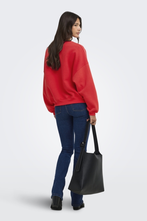 Jacqueline de Yong rode dames sweater | Model