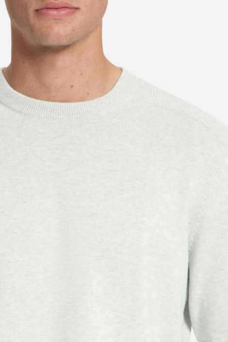 NO-EXCESS grijze heren trui | Close up