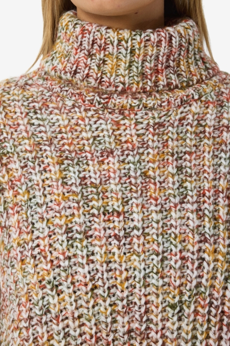 Noisy may beige dames trui | Kleurstaal