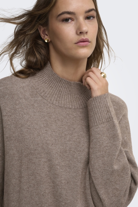 Only bruine dames trui | Close up