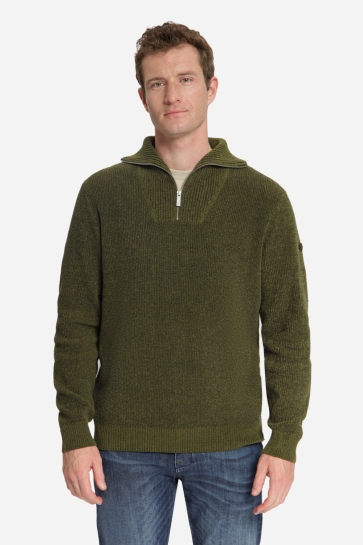 NO-EXCESS Trui TRUI MET RITSKRAAG W 33210967SN Moss