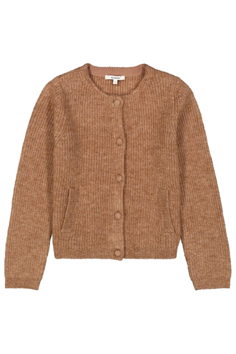 Garcia taupe dames vest | Vooraanzicht