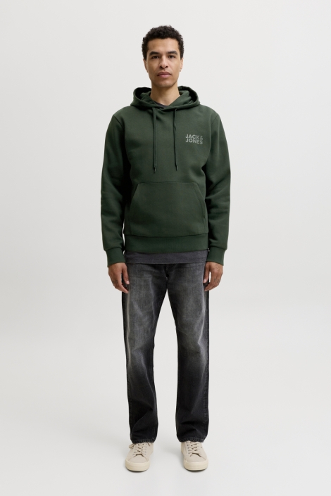 Jack & Jones groene heren sweater | Model