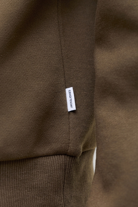 Jack & Jones bruine heren trui | Close up