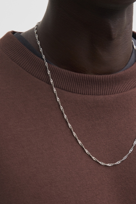 Jack & Jones bruine heren trui | Close up