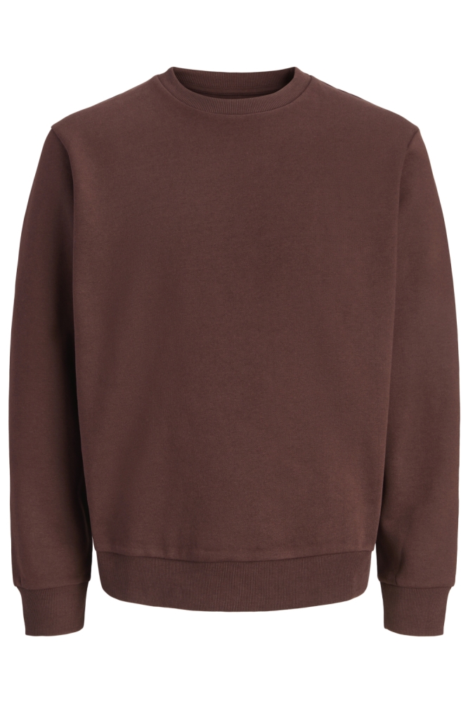 Jack & Jones bruine heren trui | Vooraanzicht