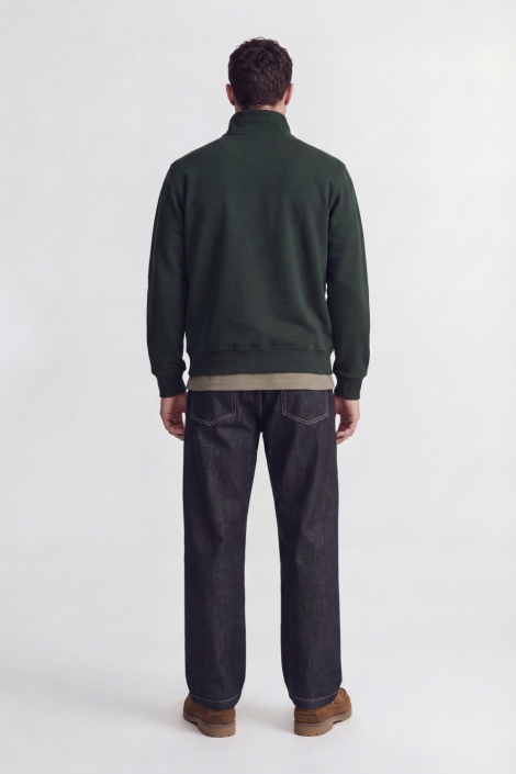 Jack & Jones groene heren sweater | Model
