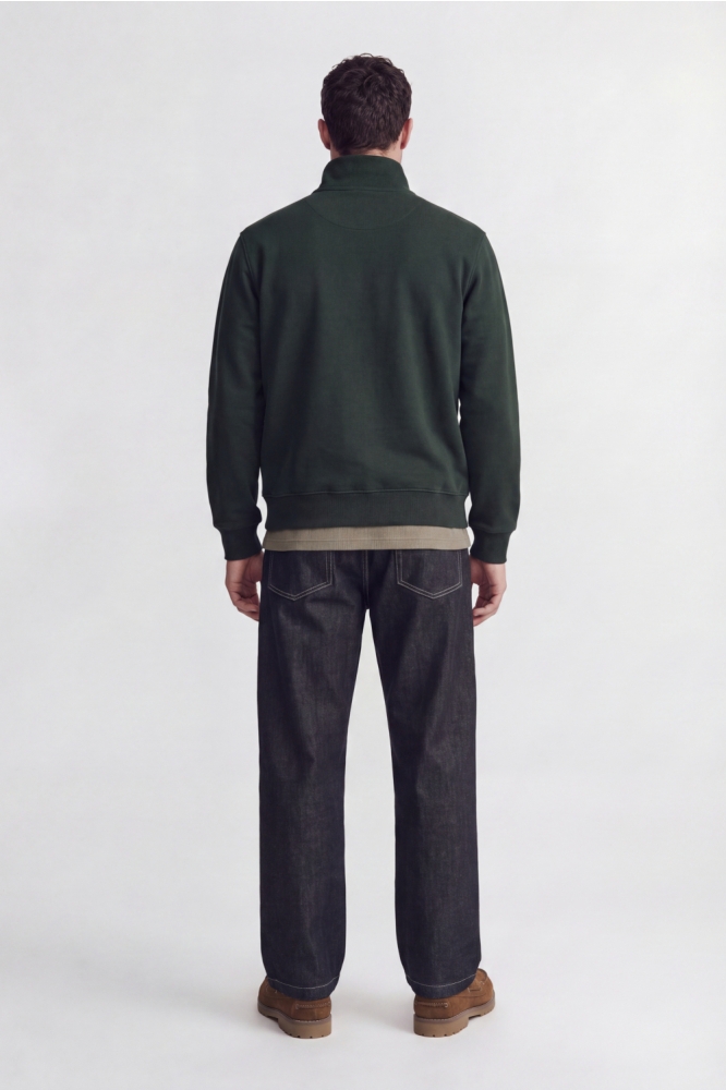 Jack & Jones groene heren sweater | Model