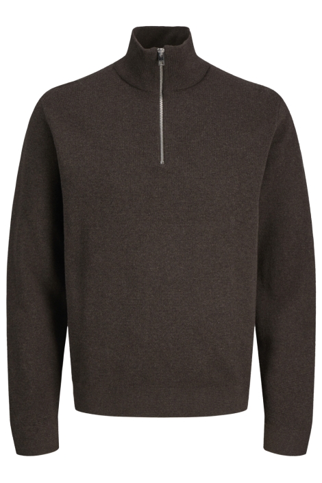 Jack & Jones bruine heren trui | Vooraanzicht