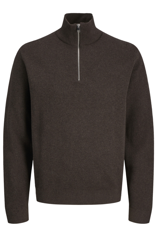 Jack & Jones bruine heren trui | Vooraanzicht