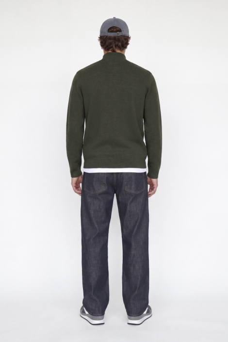 Jack & Jones groene heren trui | Model
