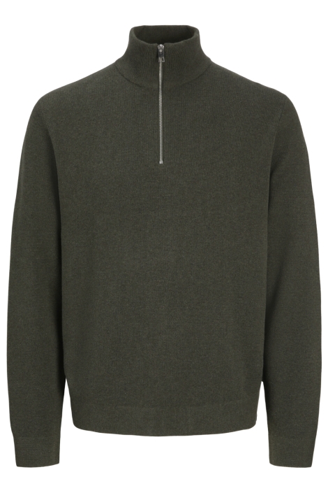 Jack & Jones groene heren trui | Vooraanzicht