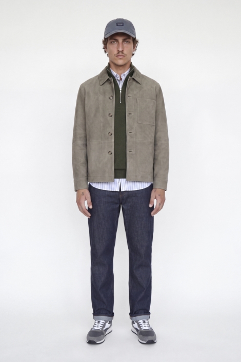 Jack & Jones groene heren trui | Model