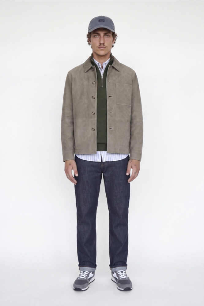 Jack & Jones groene heren trui | Model