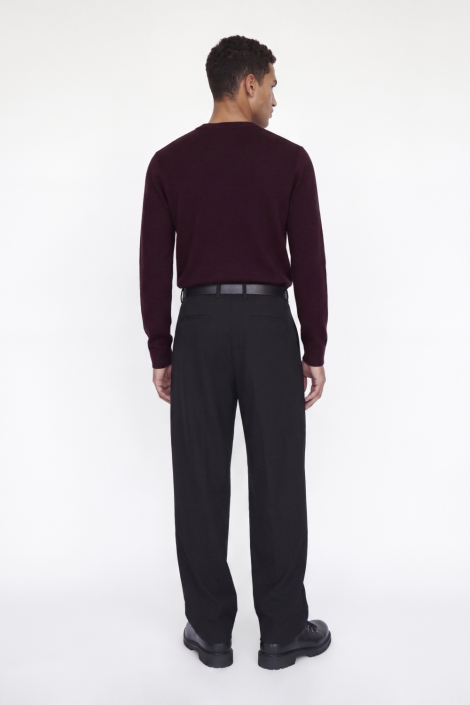 Jack & Jones bruine heren trui | Model