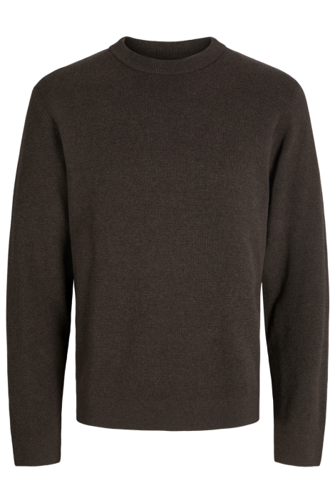 Jack & Jones bruine heren trui | Vooraanzicht