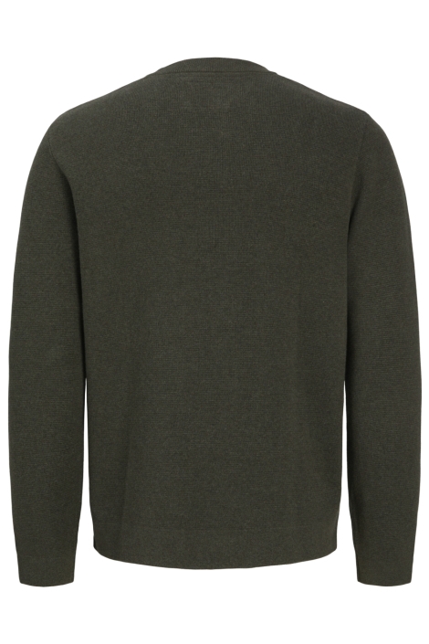 Jack & Jones groene heren trui | Achteraanzicht