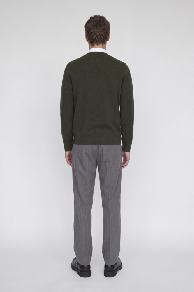 Jack & Jones groene heren trui | Model