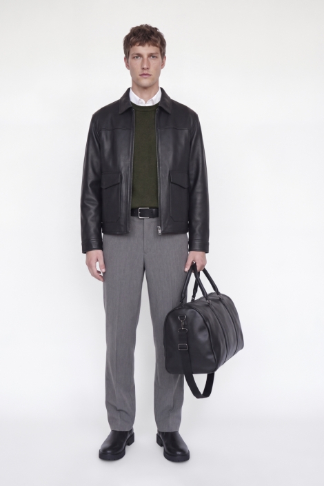Jack & Jones groene heren trui | Model