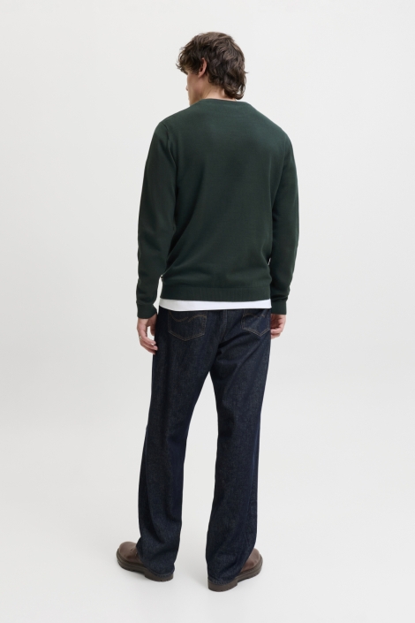 Jack & Jones groene heren trui | Model