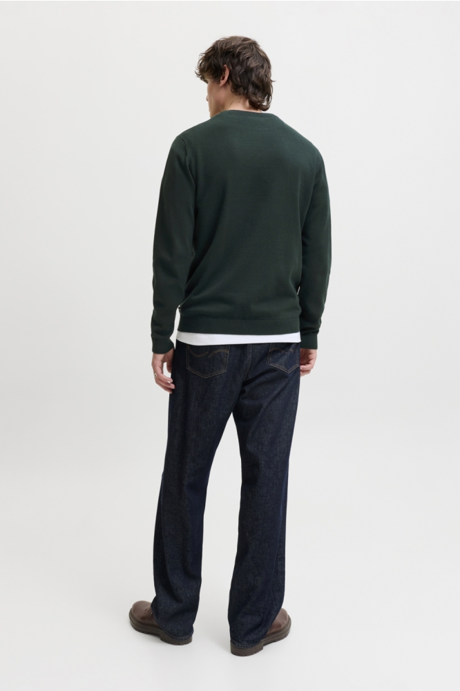 Jack & Jones groene heren trui | Model