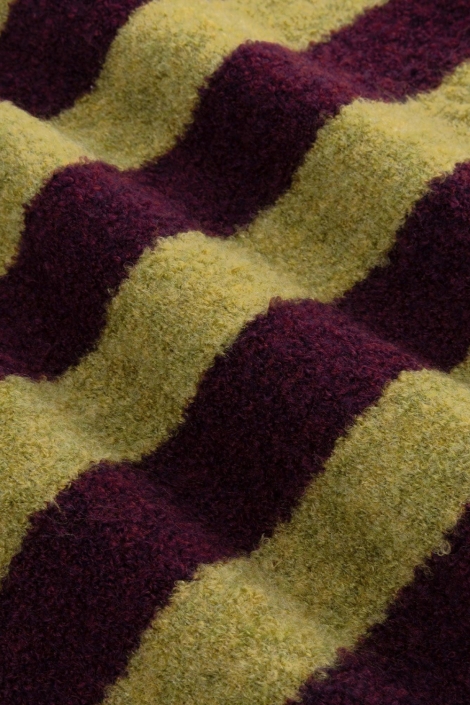 Ydence groene dames vest | Close up