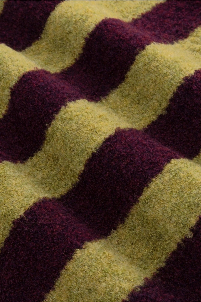 Ydence groene dames vest | Close up