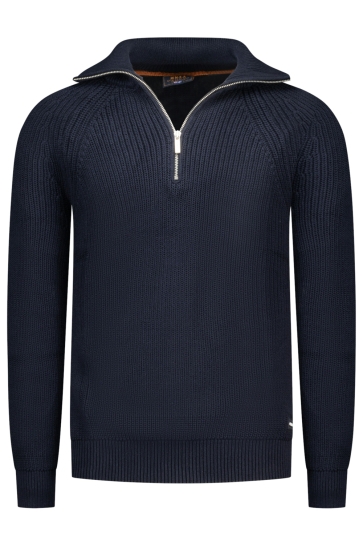 NZA Trui PULLOVER SKIPPER 26KN413 2622 Steel Navy