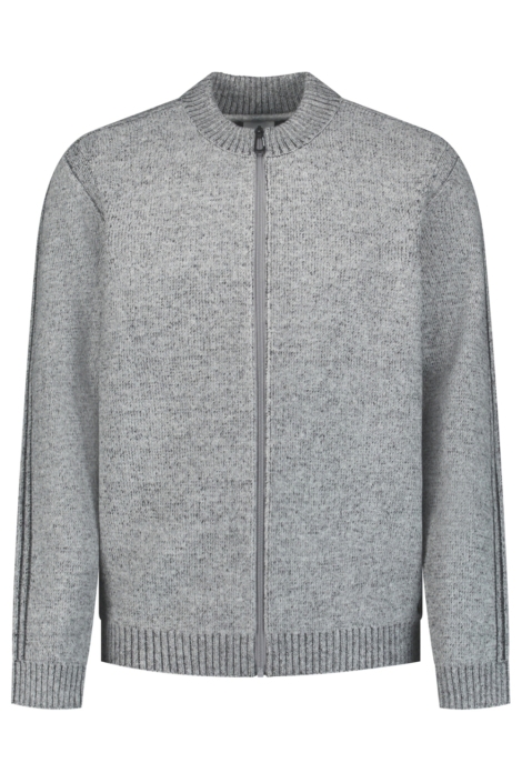 NO-EXCESS grijze heren vest | Vooraanzicht