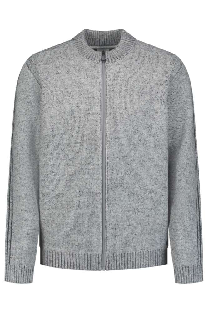 NO-EXCESS grijze heren vest | Vooraanzicht