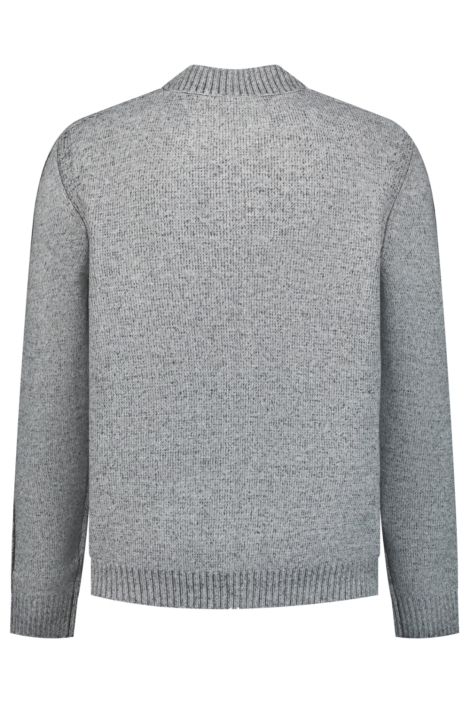 NO-EXCESS grijze heren vest | Achteraanzicht