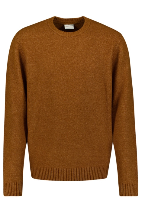 NO-EXCESS camel heren trui | Vooraanzicht