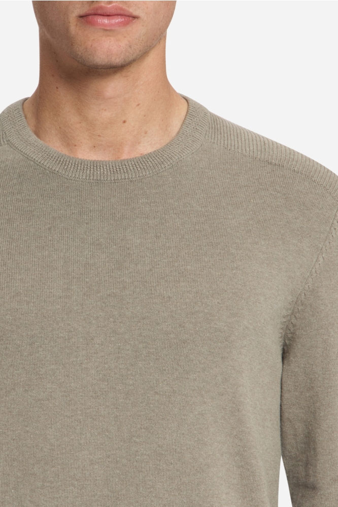 NO-EXCESS grijze heren trui | Close up