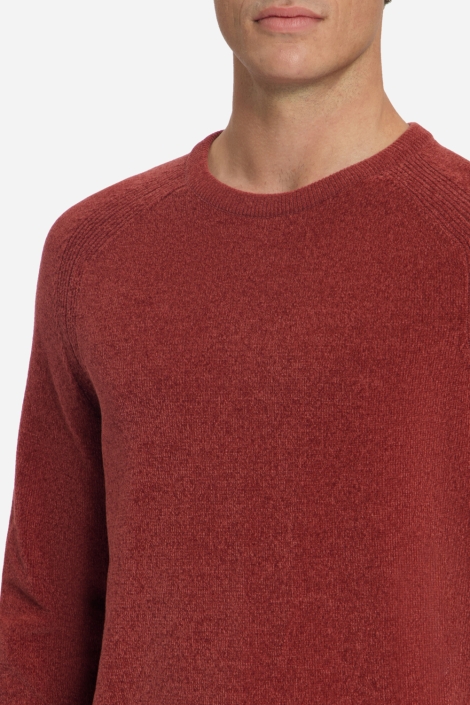 NO-EXCESS rode heren trui | Close up