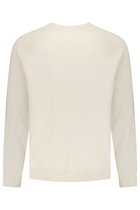 NO-EXCESS beige heren trui | Achteraanzicht
