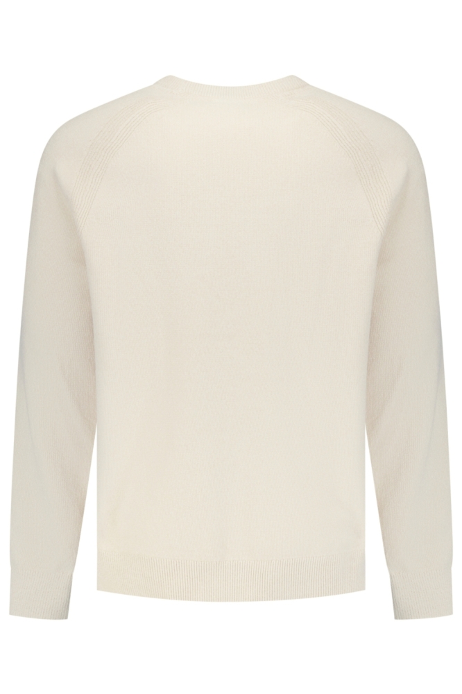 NO-EXCESS beige heren trui | Achteraanzicht