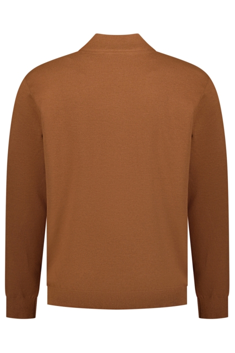 NO-EXCESS camel heren trui | Achteraanzicht