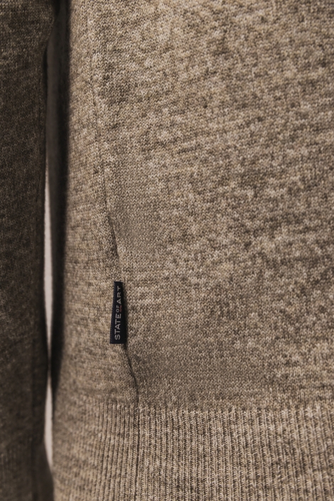 State of Art zand heren trui | Close up